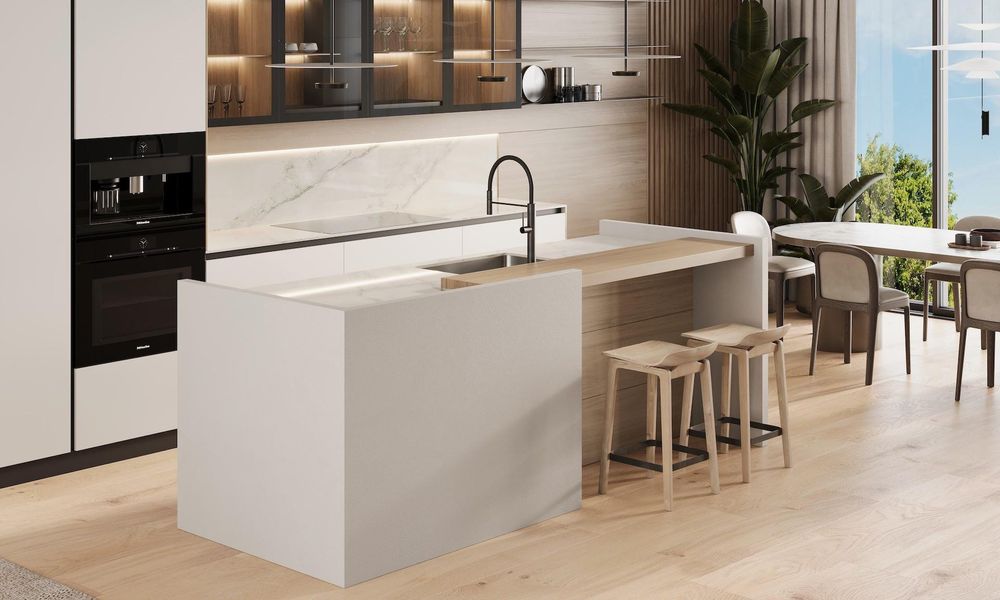 Furnished interior view inside a new home in , Fort Lauderdale (Image 23).