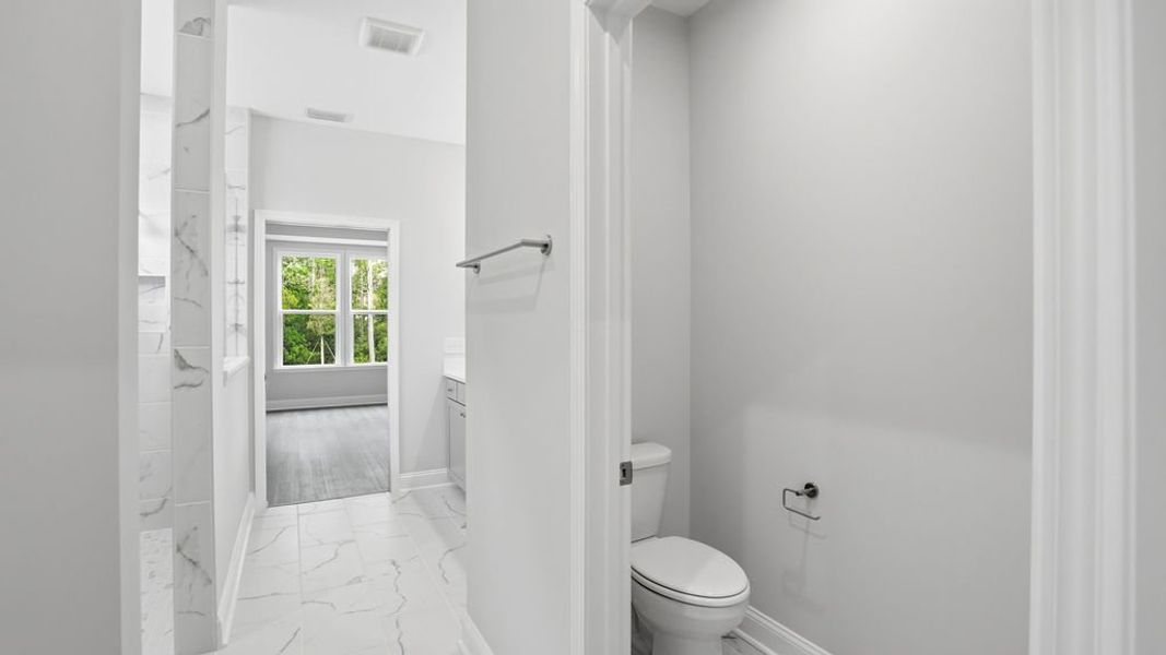 Furnished interior view inside a new home in Midpoint at New Riverside, Bluffton (Image 9).