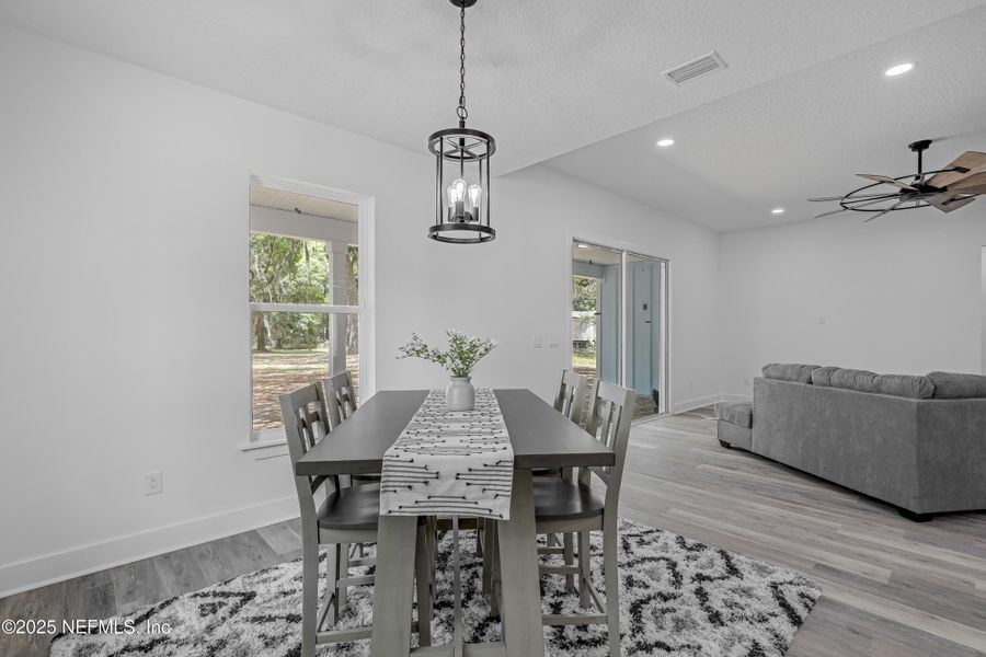 Furnished interior view inside a new home in , Jacksonville (Image 6).