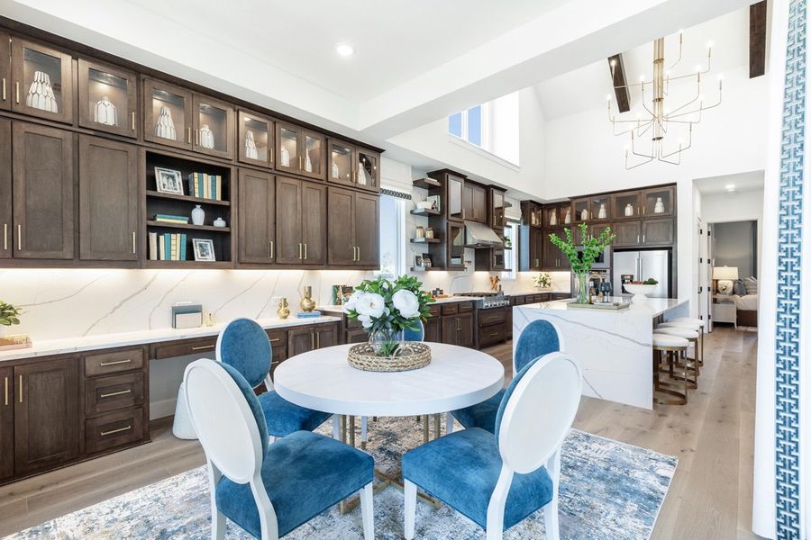 Representative Breakfast Nook - some options shown