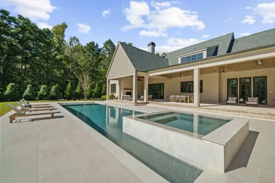 Exterior details and patio area of a home in , Milton (Image 33).
