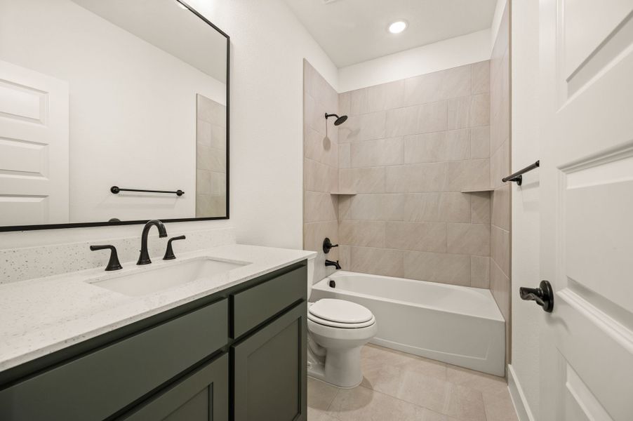 Furnished interior view inside a new home in Parks of Aledo, Aledo (Image 18).