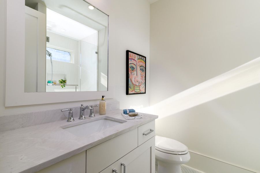 Furnished interior view inside a new home in , Mount Pleasant (Image 51).