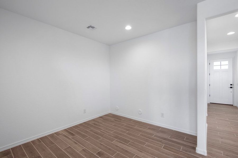 Representative unfurnished interior of a home built from the Evergreen by Taylor Morrison in Combs Ranch Discovery Collection, San Tan Valley (Image 13).