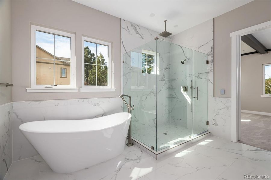 Furnished interior view inside a new home in , Castle Rock (Image 15).