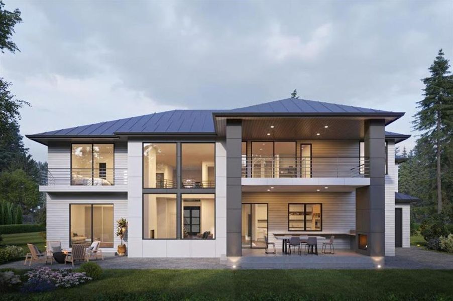 Exterior details and patio area of a home in , Lawrenceville (Image 3).
