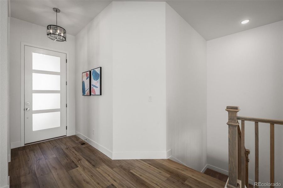 Spacious, unfurnished interior of a new home in Cloverleaf - Pinnacle Collection, Monument (Image 33).