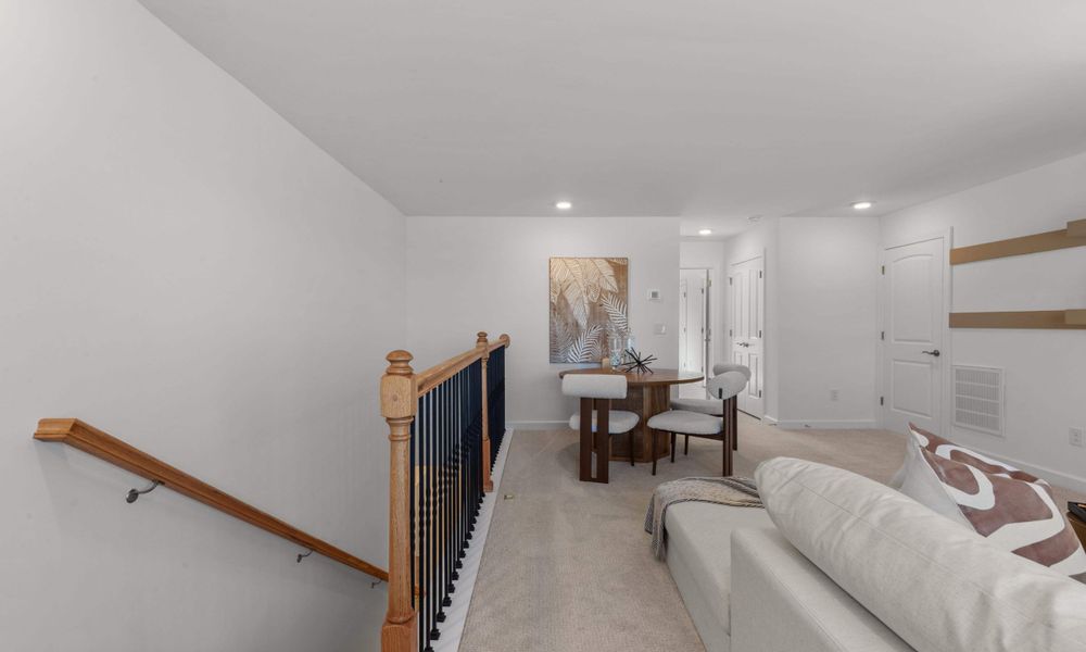 Furnished interior view inside a new home in Bridgewater - Shorehaven Village, Little River (Image 37).