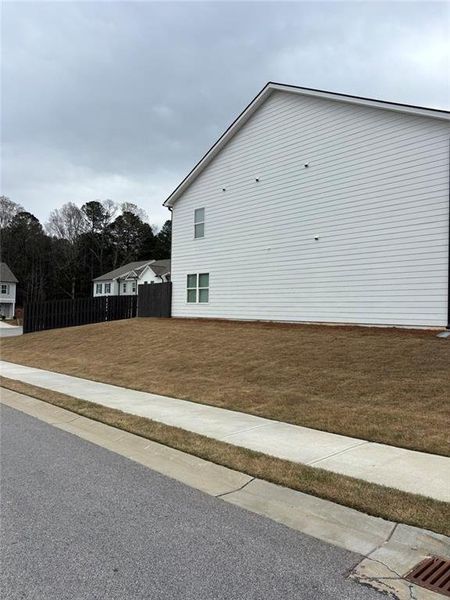 Exterior details and patio area of a home in , Hoschton (Image 3).