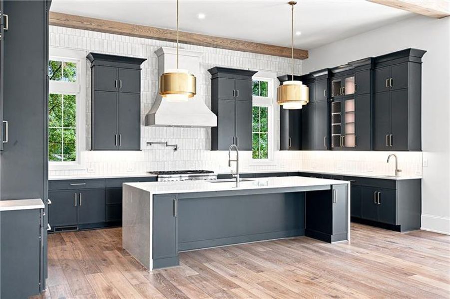 Furnished interior view inside a new home in , Milton (Image 10).