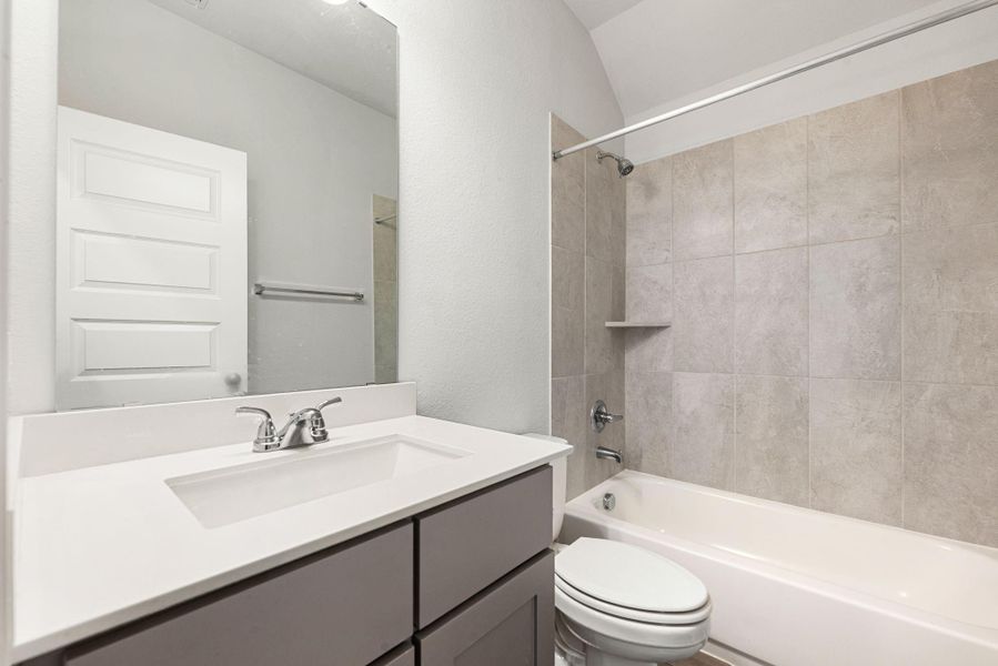 Furnished interior view inside a new home in The Grand Prairie, Hockley (Image 9).