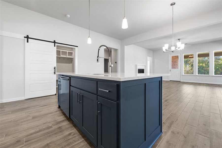 Furnished interior view inside a new home in Morningstar, Aledo (Image 5).