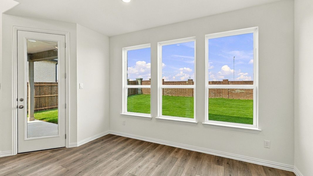 Furnished interior view inside a new home in Wildflower Ranch, Fort Worth (Image 16).