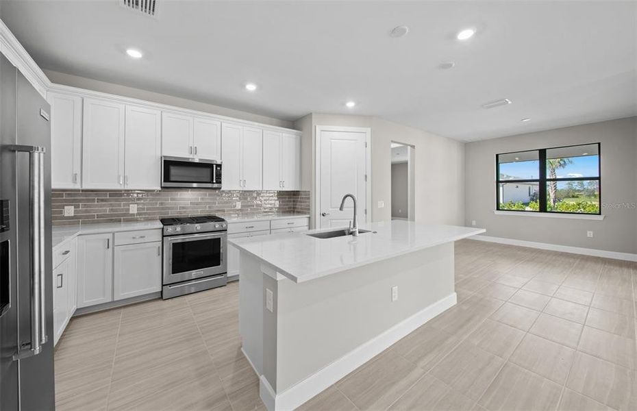 Photo is from a completed home of the same model. Options for this home may vary.