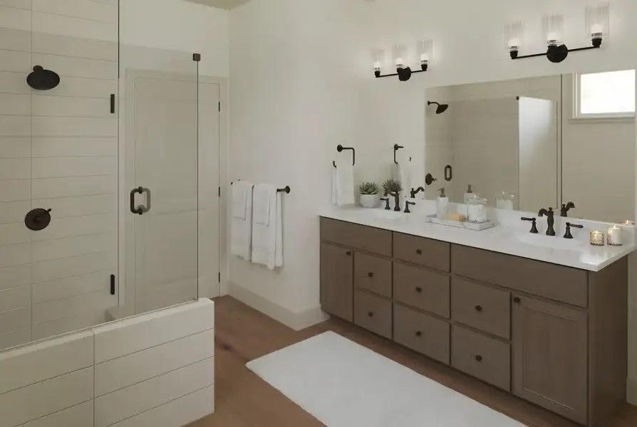 Furnished interior view inside a new home in Stonehaven, Winder (Image 34).