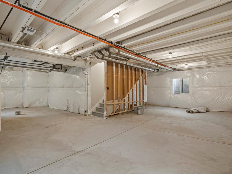 In-progress construction of a new home in Buffalo Highlands: The Flora Collection, Commerce City, CO (Image 8).