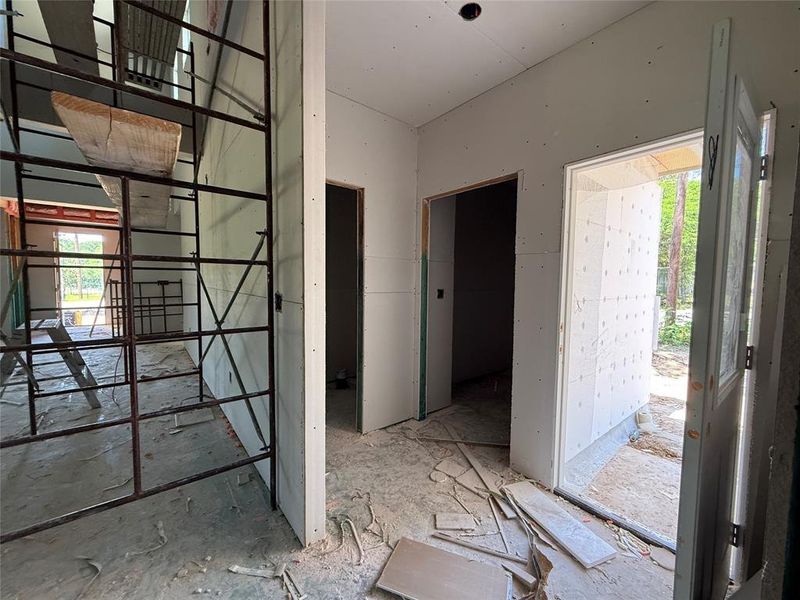 In-progress construction of a new home in , Seagoville, TX (Image 4).
