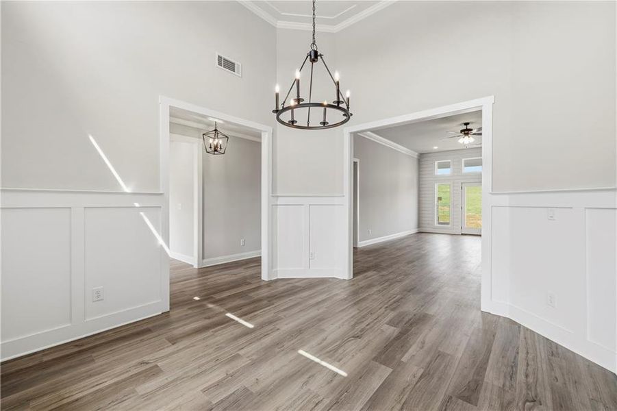 Spacious, unfurnished interior of a new home in , Monroe (Image 13).