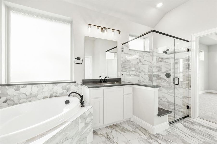 Furnished interior view inside a new home in Crystal Lake Estates, Red Oak (Image 13).