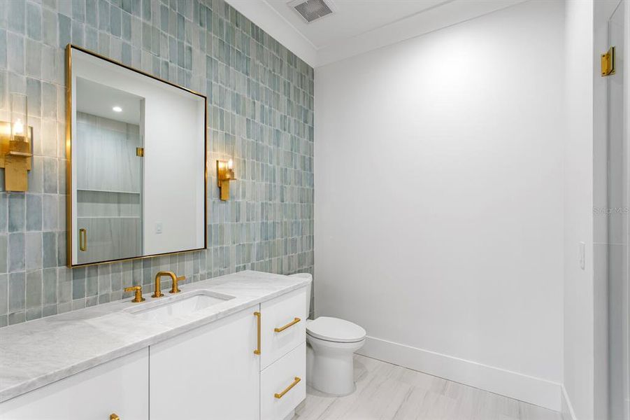 Furnished interior view inside a new home in , Tampa (Image 47).