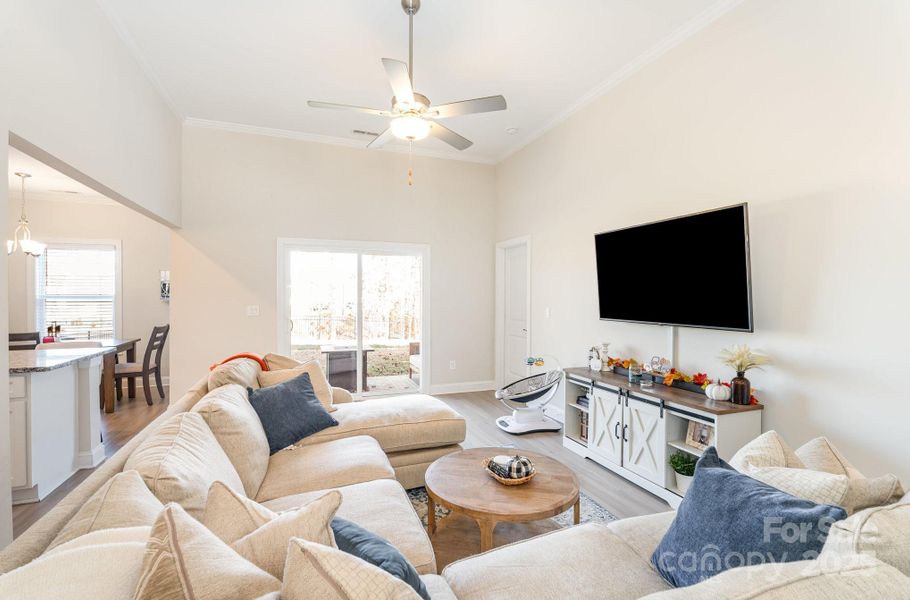 Furnished interior view inside a new home in , Troutman (Image 14).