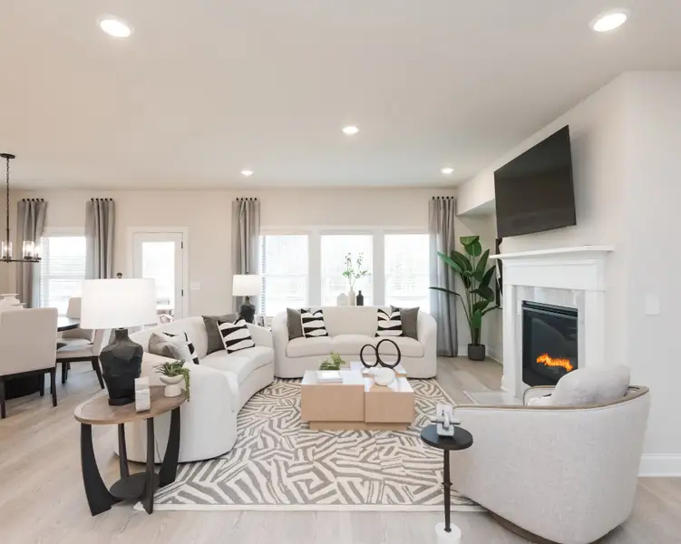 Furnished interior view inside a new home in Manning Mill, Adairsville (Image 2). Furnished interior view inside a new home in Manning Mill, Adairsville (Image 2).