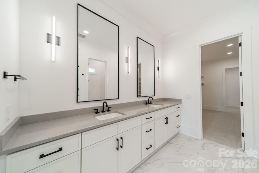 Furnished interior view inside a new home in , Davidson (Image 11).