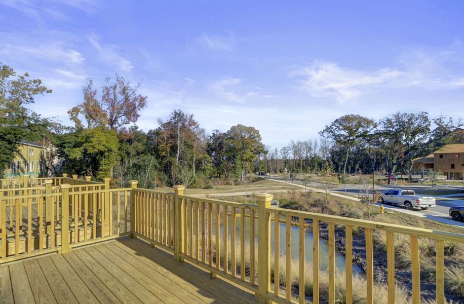 Exterior details and patio area of a home in , Johns Island (Image 22).