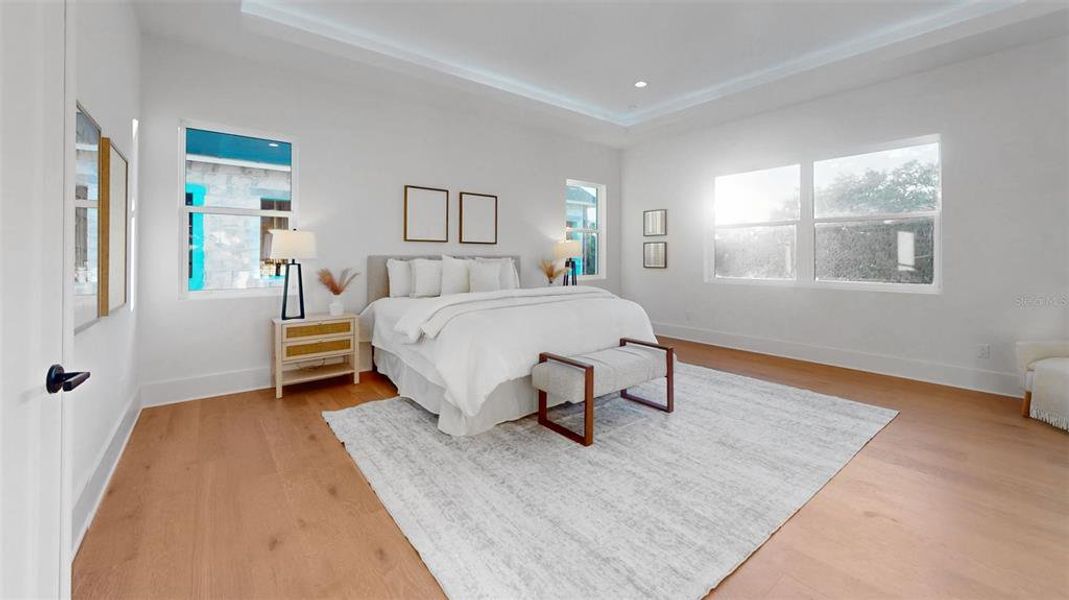 Furnished interior view inside a new home in , Tampa (Image 14).