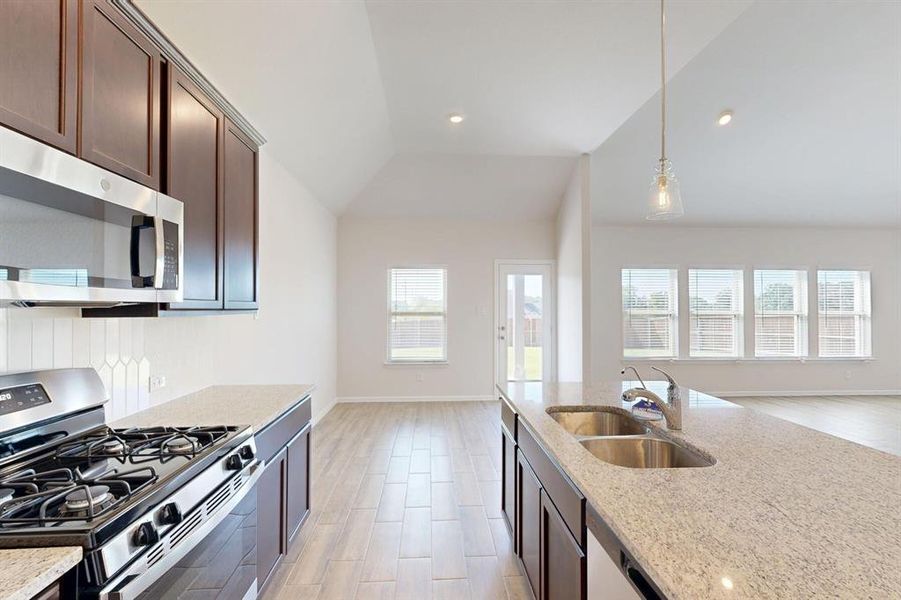 Furnished interior view inside a new home in Kings Way, Denton (Image 11).