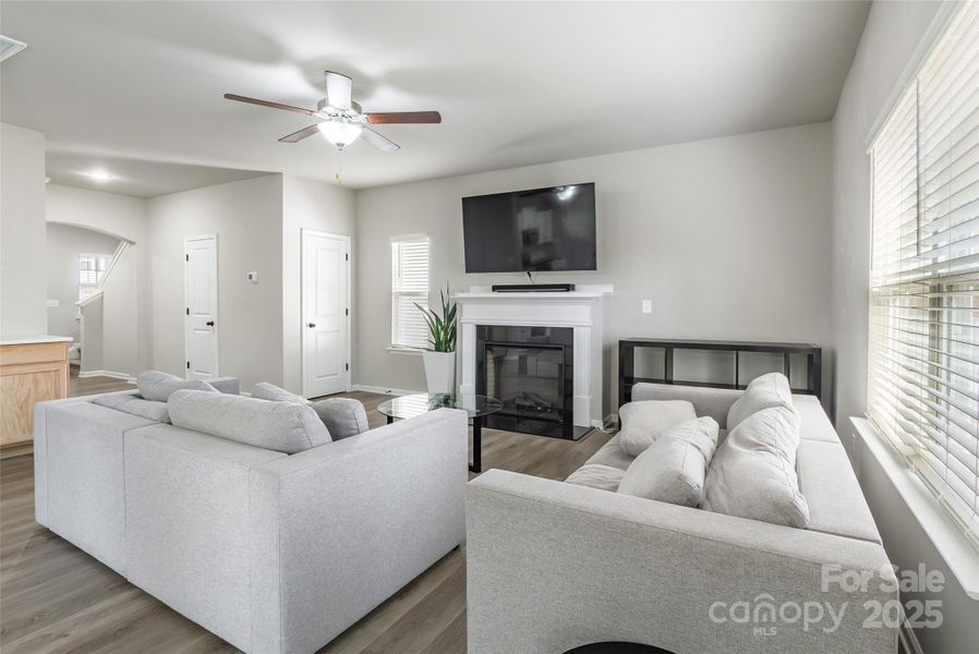 Furnished interior view inside a new home in McGee Place, Charlotte (Image 11).