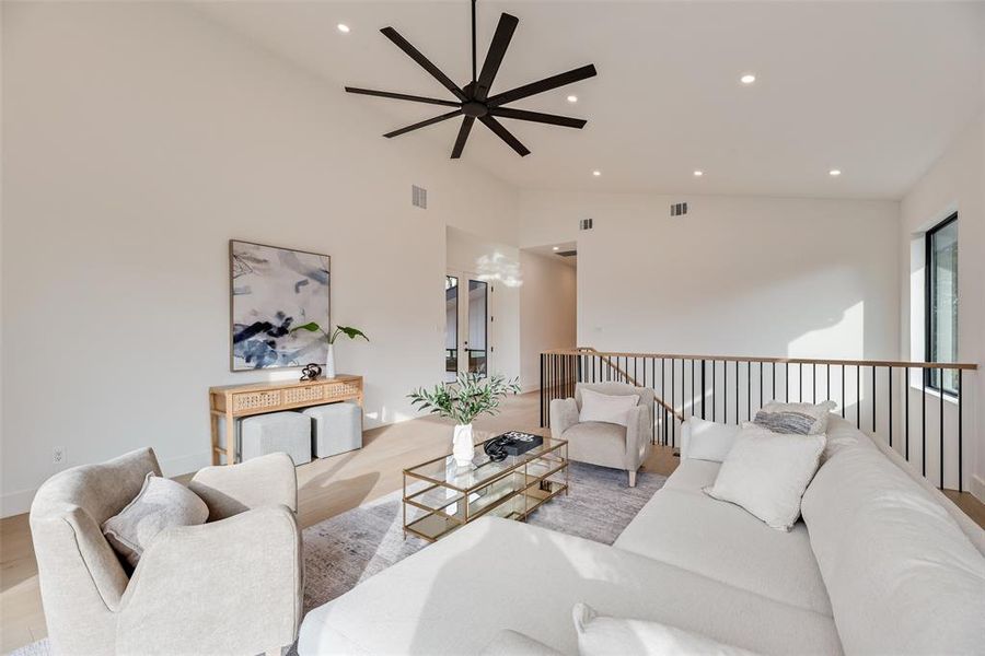 Furnished interior view inside a new home in , Dallas (Image 16).