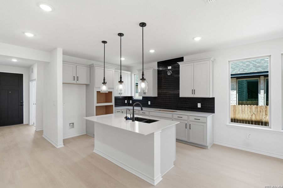 Furnished interior view inside a new home in Davis Ranch, San Antonio (Image 3).