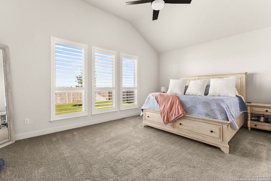 Furnished interior view inside a new home in Meadows Of Mill Creek 60', Seguin (Image 4).