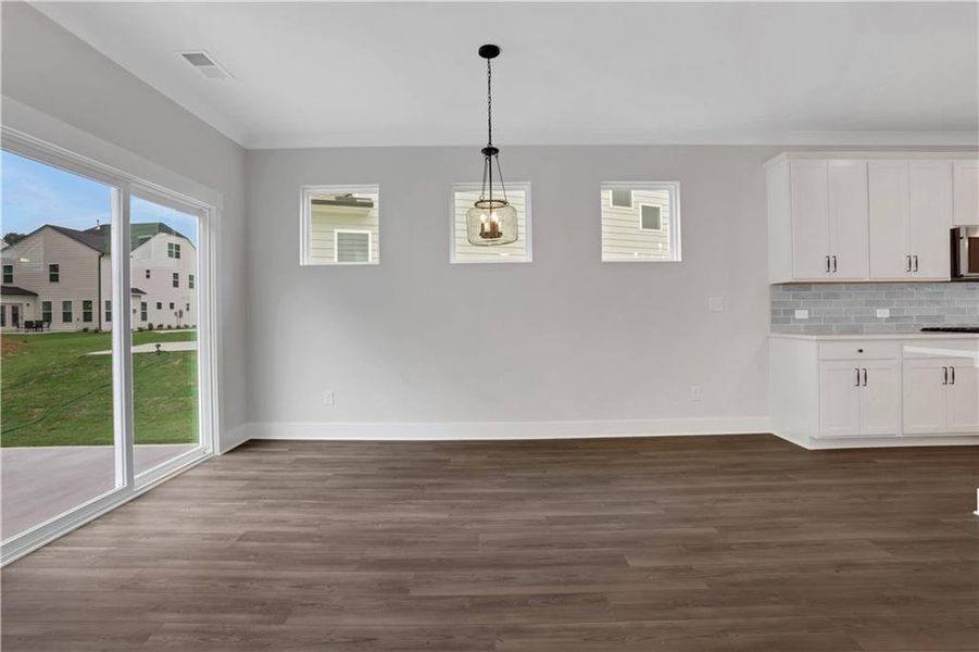 Spacious, unfurnished interior of a new home in Villas at Dawsonville, Dawsonville (Image 45).
