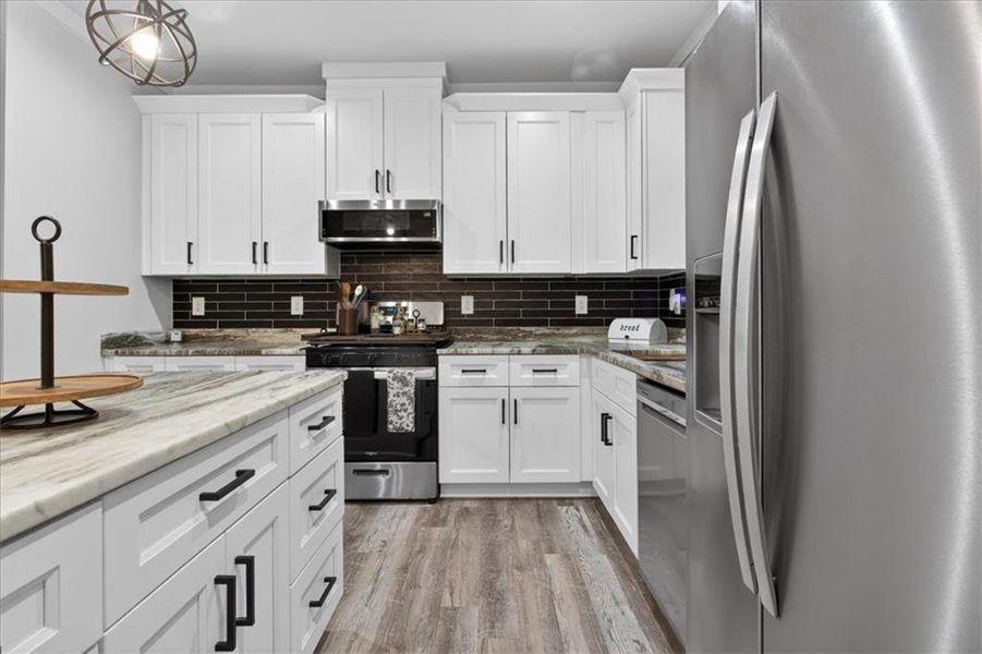 Furnished interior view inside a new home in , Talking Rock (Image 37).