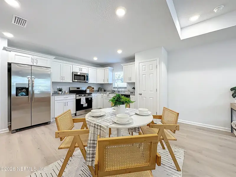 Furnished interior view inside a new home in , Jacksonville (Image 4).