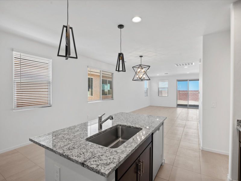 Furnished interior view inside a new home in Las Patrias at Star Valley Phase III - Signature Series, Tucson (Image 5). Furnished interior view inside a new home in Las Patrias at Star Valley Phase III - Signature Series, Tucson (Image 5).