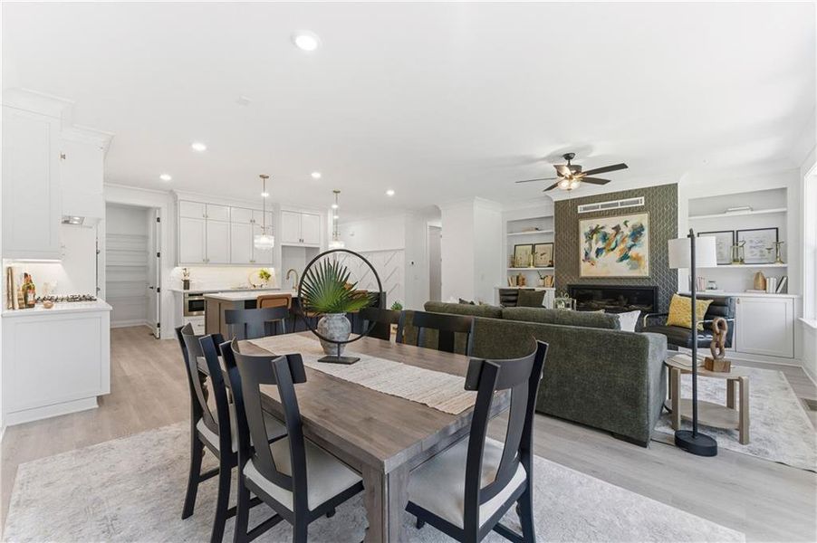Furnished interior view inside a new home in Sterlington, Canton (Image 33). Furnished interior view inside a new home in Sterlington, Canton (Image 33).