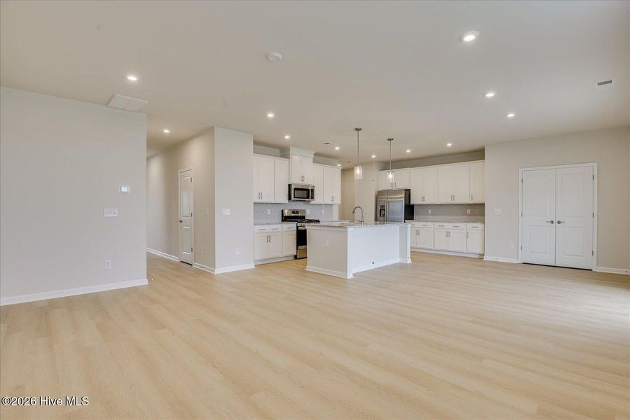 Spacious, unfurnished interior of a new home in Providence Station at Trolley Run, Aiken (Image 23). Spacious, unfurnished interior of a new home in Providence Station at Trolley Run, Aiken (Image 23).