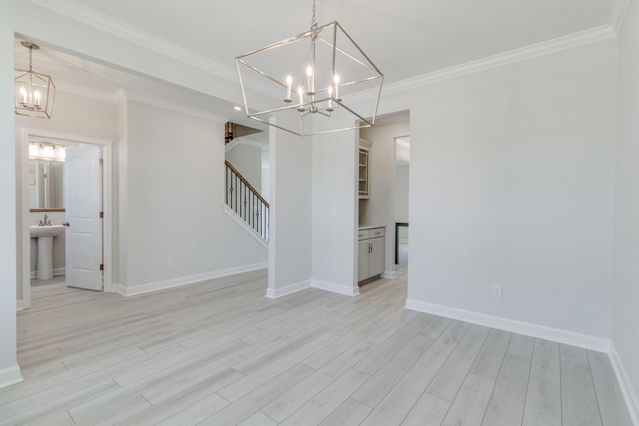 Spacious, unfurnished interior of a new home in Gates at Windermere, Blythewood (Image 18).