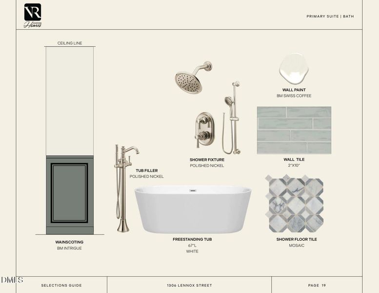 Primary Bath Selections