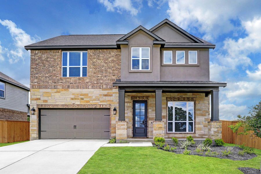 Spacious two-story home brimming with curb appeal and luxury finishes