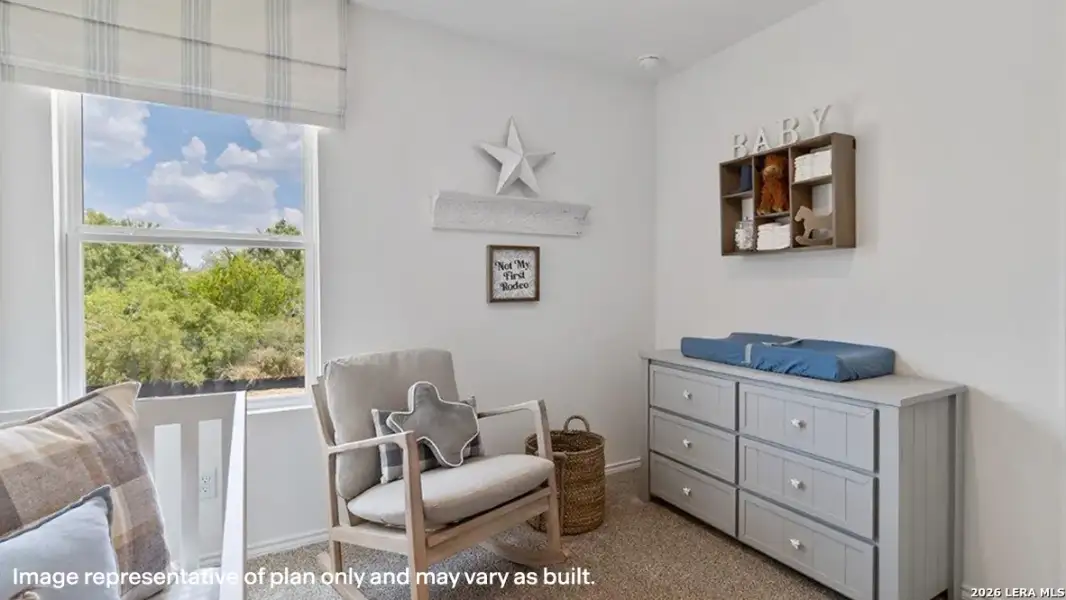 Furnished interior view inside a new home in Stonehill, San Antonio (Image 23).