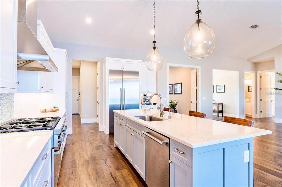 Furnished interior view inside a new home in , Palmetto (Image 9).