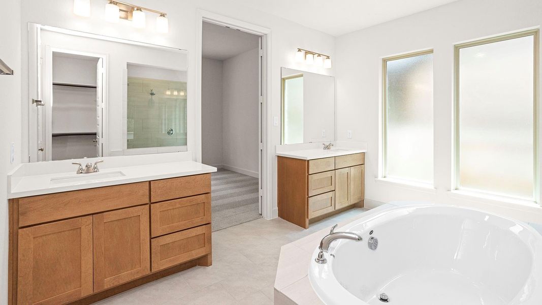 Furnished interior view inside a new home in Audubon, Magnolia (Image 4).