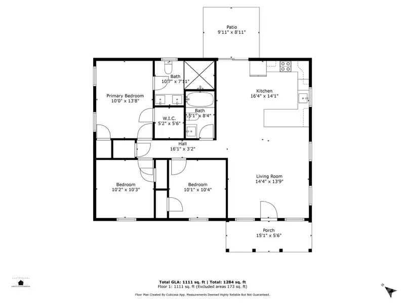 2D floor plan layout of this home in , Shelby, NC (Image 5).