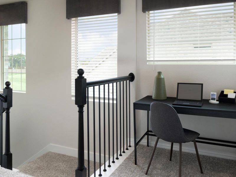 Furnished interior view inside a new home in Oak Ridge Park, Corinth (Image 10).