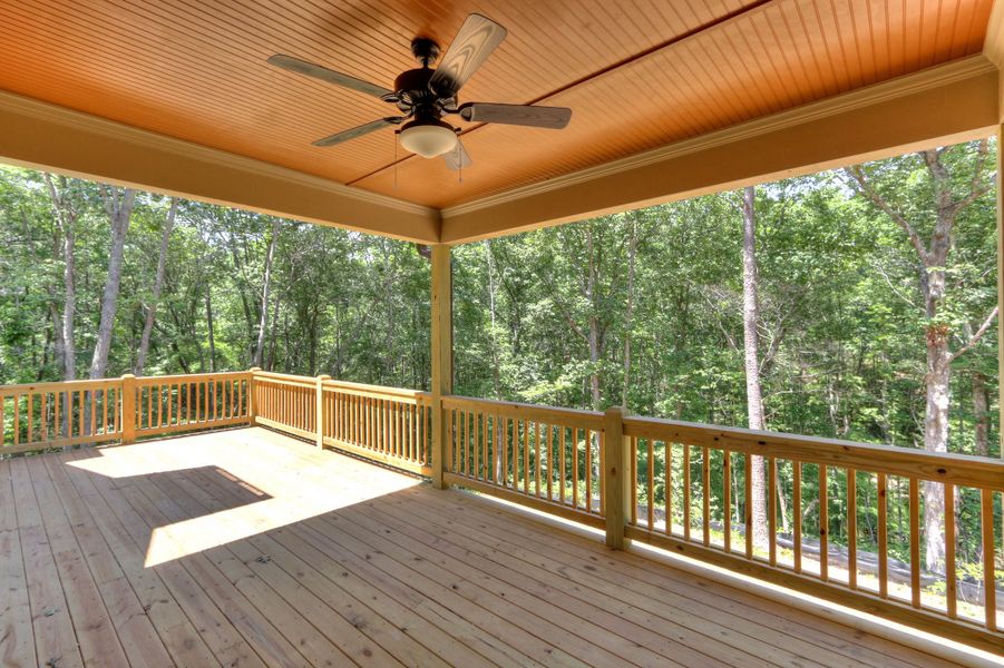 Representative exterior details of a home built from the The Huntleigh by Bamford and Company in Rowland Springs, Cartersville (Image 7).