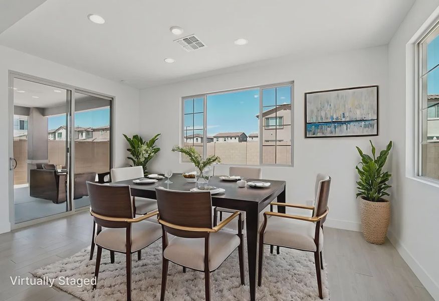 Virtually Staged Dining - 5 of 13 Virtually Staged Dining - 5 of 13